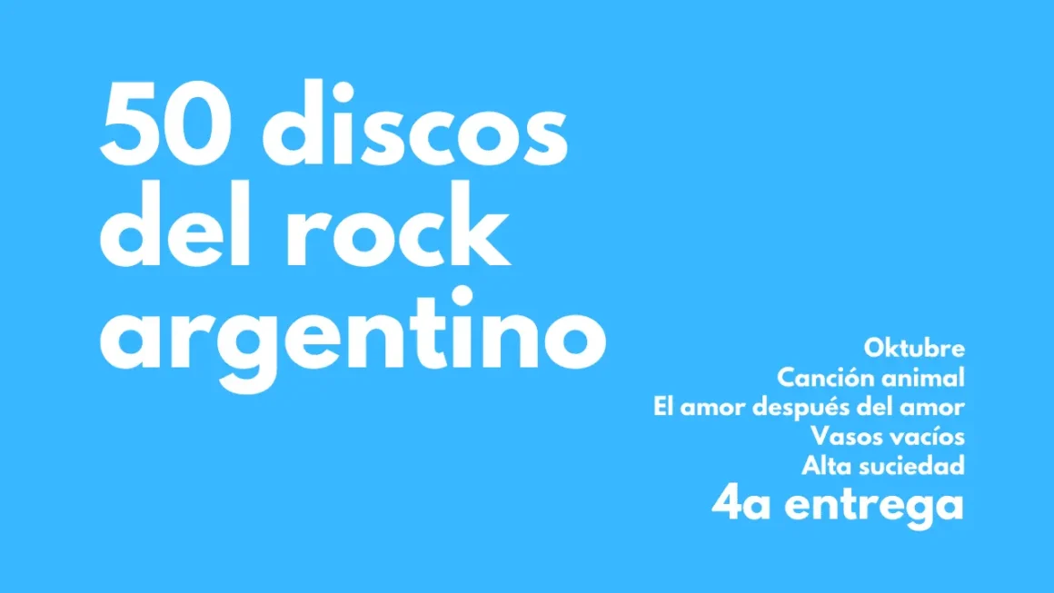 Mis discos en cuarentena, parte 4 - El cuarto capítulo de esta serie reconoce alguna de las placas que supieron estar en todas las casas. Discos que, principalmente con la explosión del formato CD, se convirtieron en mucho más que éxitos de ventas, sino en emblema cultural y banda sonora de reuniones y celebraciones de todos los argentinos. 50 discos