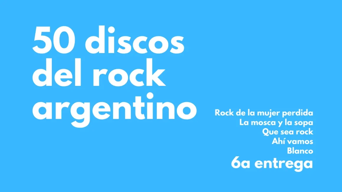 Mis discos en cuarentena, parte 6 - Como diría alguna vez Norberto Napolitano, la sexta entrega de 50 discos nacionales en cuarentena no es para los que les gusta ablandar la milanesa. Un especial de grandes guitarras prendidas fuego, en los que están, por supuesto, Pappo, Skay, Cerati y la nueva puta ama: Lula Bertoldi. 50 discos