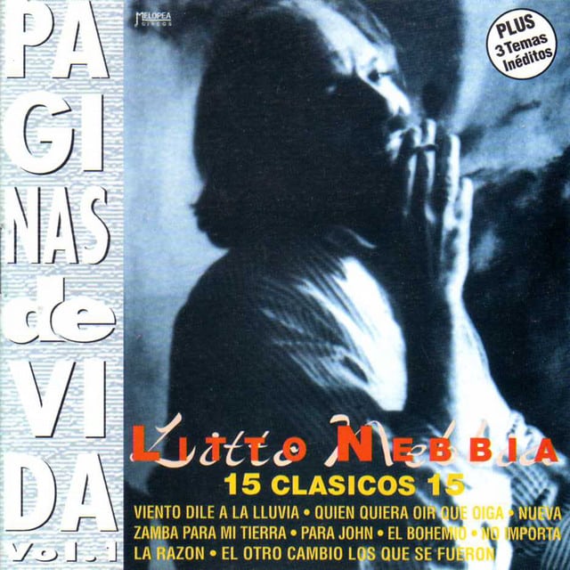 Páginas de vida, vol 1, un disco de Litto Nebbia - Rock.com.ar