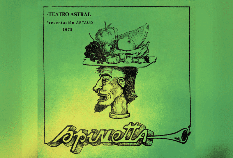 La presentación de "Artaud" - La familia Spinetta subió a redes sociales el show en el que el Flaco estrenó su obra cumbre, la mañana del 23 de octubre de 1973 en el Teatro Astral de la Avenida Corrientes, pleno centro porteño. artaud