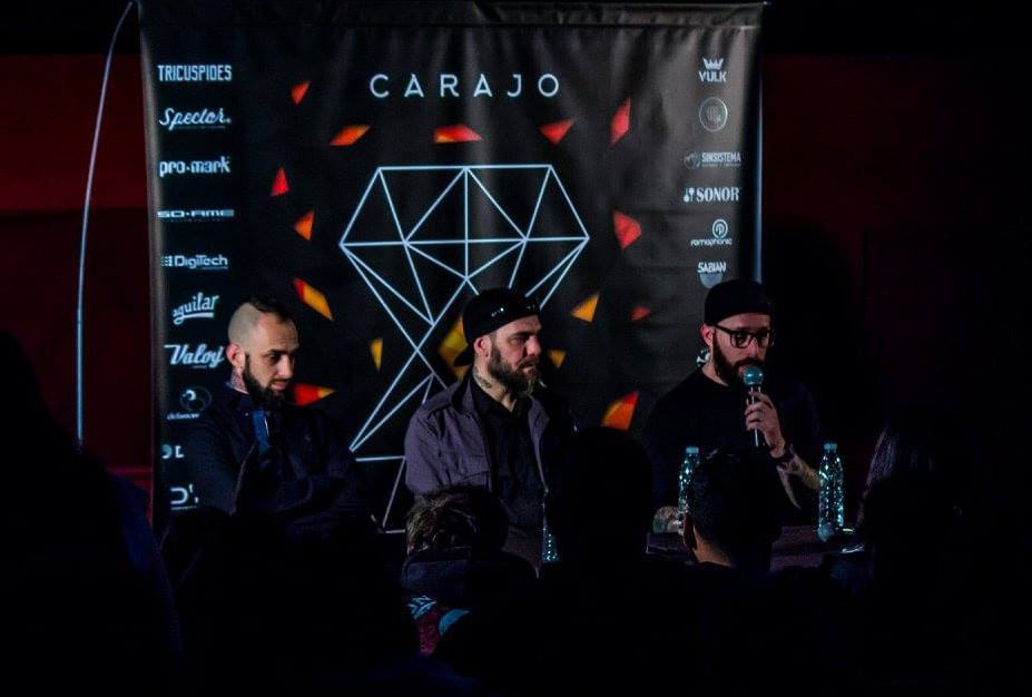 Un documental del Carajo - “Hoy como ayer” comenzó como la idea de registrar la segunda llegada de Carajo al Estadio Luna Park el 14 de junio de 2014. A eso se le sumó la tarea de los meses previos al show con imágenes y audio del armado, los ensayos y la pre-producción del mismo. carajo conferencia