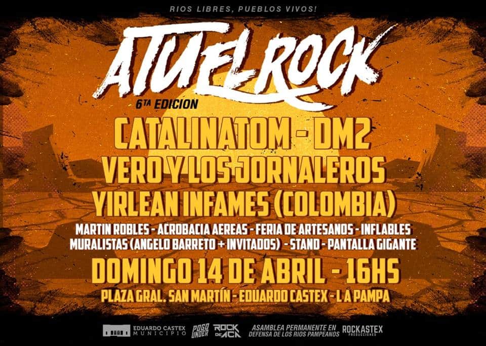 Llega el festival Atuel Rock en La Pampa - La sexta edición del evento que reunirá una gran variedad de interesantes artistas pampeanos llega este fin de semana con la premisa de fomentar la lucha por la recuperación de los ríos en la provincia. 38b54c0d 9afa 4c89 a04c 7b245d468f5c