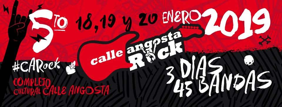 Calle Angosta Rock 2019 - Durante tres noches, en Villa Mercedes (San Luis) se realizará la quinta edición del festival Calle Angosta Rock, que contará con bandas emergentes locales y de otras provincias argentinas y con los cierres de Eruca Sativa, Attaque 77 y Nonpalidece. e1551b79 ca4b 4fc1 a3bf 56665307cc1c