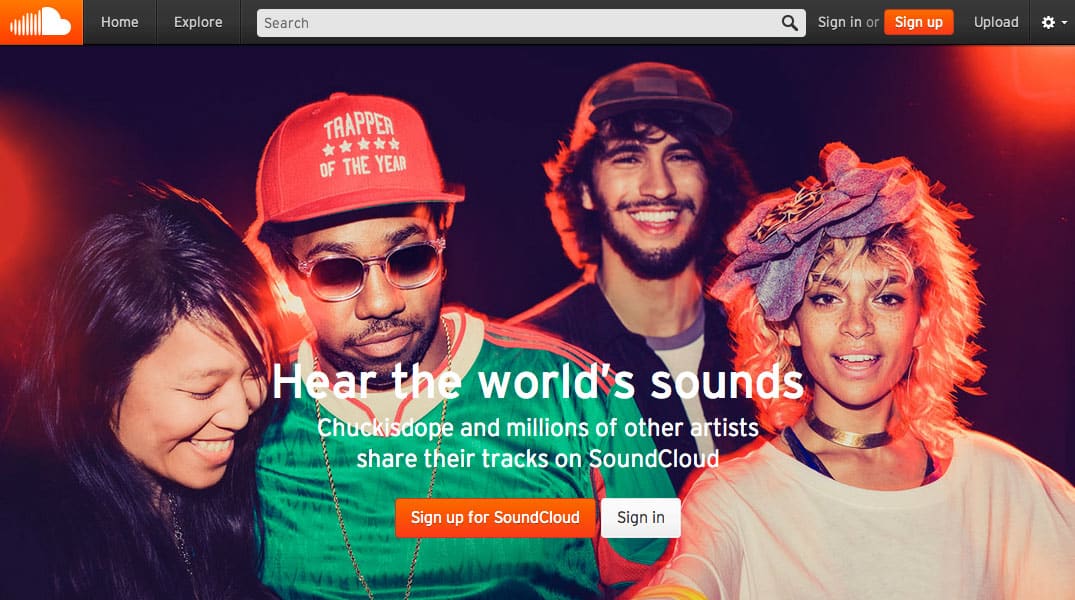 Sellos y SoundCloud, un nuevo amor - Los principales sellos discográficos están negociando con la empresa alemana de música en streaming: la licencia para utilizar sus canciones a cambio de participación accionaria y una tarifa de pago por cada play. Es decir: SoundCloud está a punto de copiar la estrategia de YouTube. soundcloud1