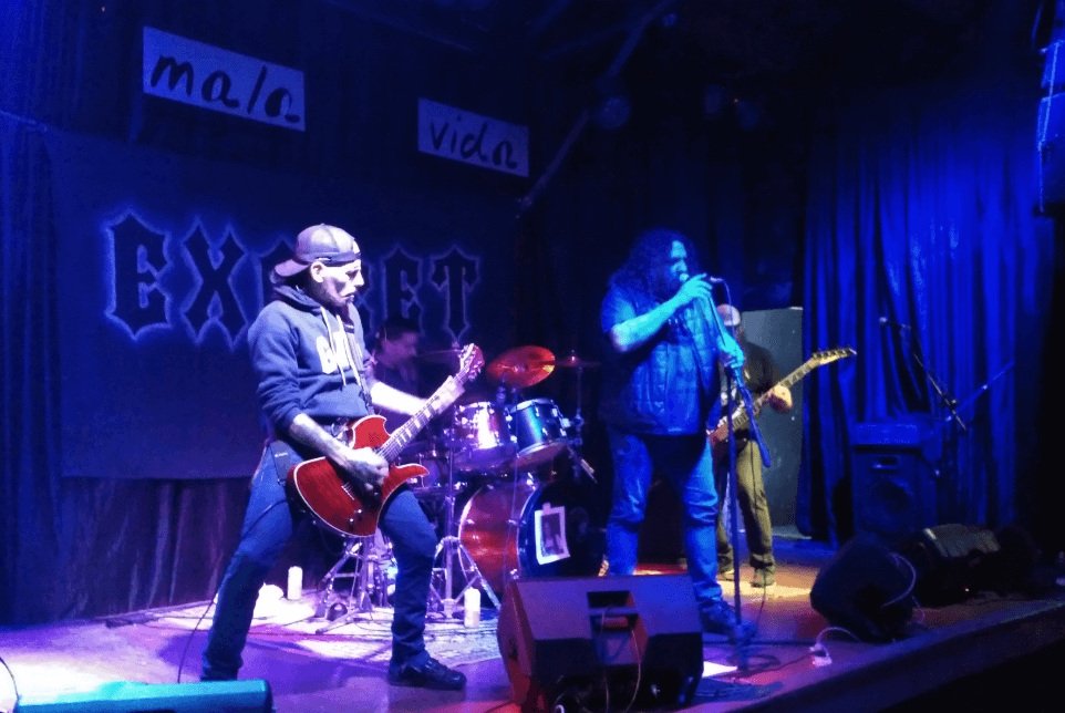 Víctimas de un misil metálico en Mala Vida Club - Exocet y Víctimas de Víctimas hicieron tronar el escarmiento en San Telmo junto a cientos de metaleros leales a la solidaridad y la resistencia que representó la fecha. 544b27ca fd79 4c83 88bc 0db25a5d86b3