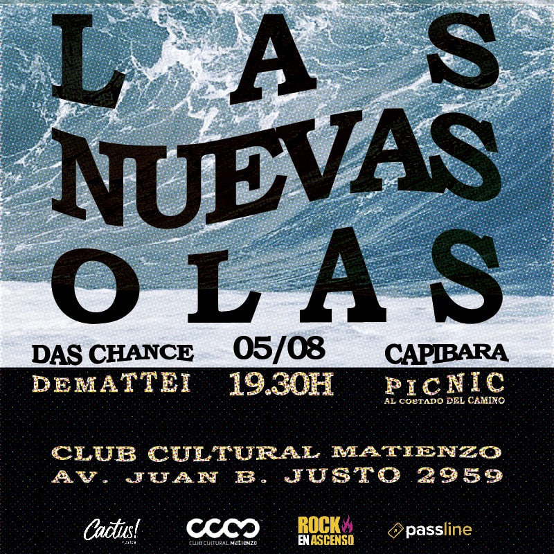 Las Nuevas Olas llegan al CC Matienzo - Las Nuevas Olas: un festival que revitaliza la música emergente y crea lazos colaborativos en la escena artística nacional. Las nuevas olas