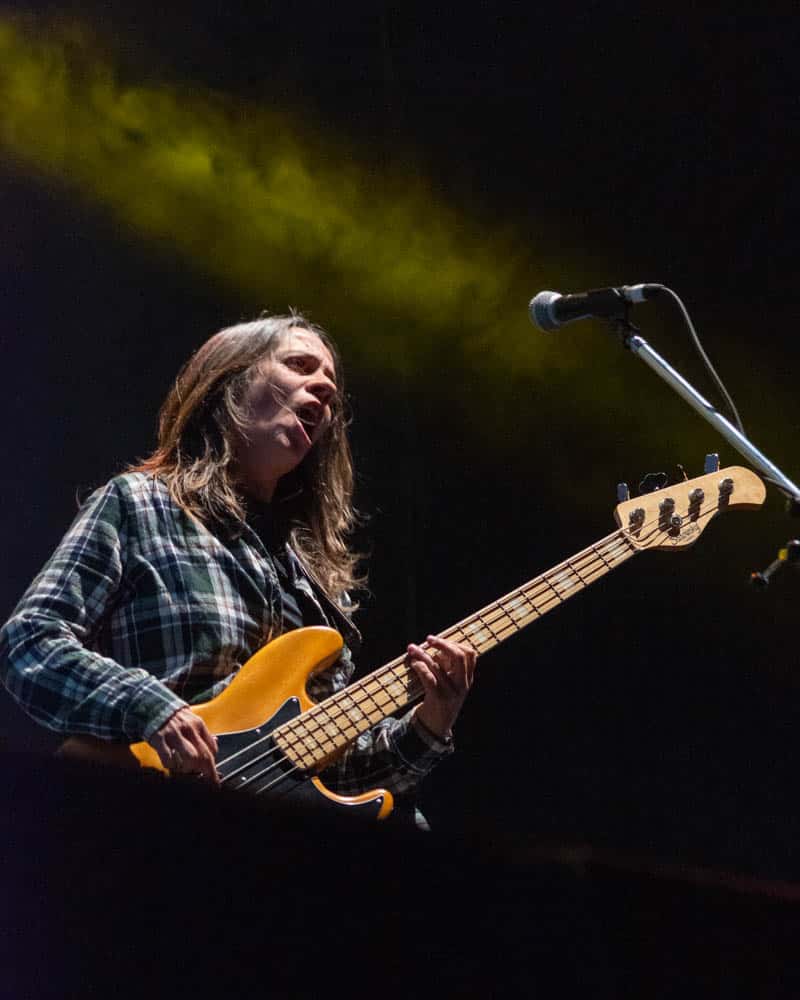 Quilmes Rock, día 1: cruce de géneros y generaciones - Las Pelotas, El Cuarteto de Nos, Airbag y Eruca Sativa hicieron sonar fuertes sus bases y pusieron a sus guitarras al frente y demostraron que el rock sigue vigente y no es simplemente una palabra que acompaña a una marca cervecera en el nombre del festival. Las Pelotas. Foto: Karina Dos Santos