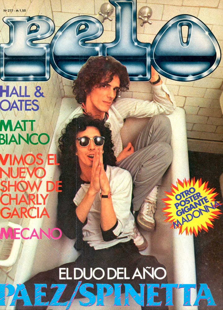Rescate: el encuentro Spinetta-Páez - La reunión artística entre Luis Alberto Spinetta y Fito Páez quedó plasmada en el disco doble "La la la", editado a fines de 1986. En medio de la grabación de ese material, los músicos concedieron una entrevista a la periodista Lucia Idiart, que fue publicada en el número 277 de la Revista Pelo, en octubre de ese año. Rescate de una nota publicada en la Revista Pelo Nº277, octubre de 1986. La tapa de Pelo 277, octubre de 1986