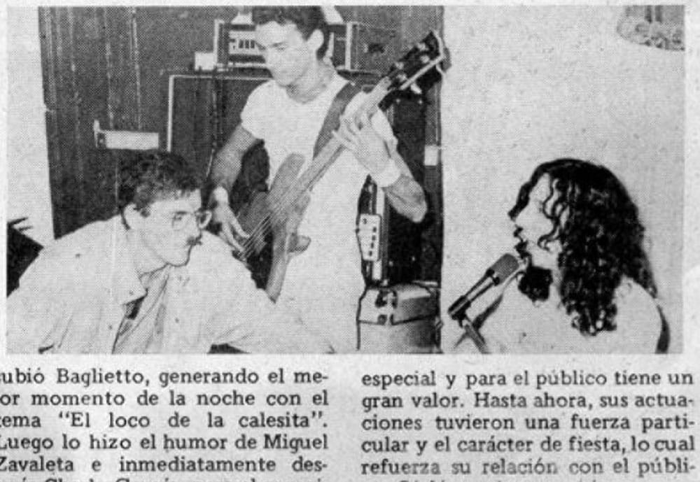 Fito Páez en la Esquina del Sol - Uno de los centros más importantes del rock en Buenos Aires en este momento es La Esquila 1"! Sol. Por ahi pasan constantemente las figuras de mayor trascendencia en la actualidad, y Fito Páez, por esta razón, no podía dejar de presentarse en ese lugar. 79595f2e 7ca3 42ec b85a 9307f946e035