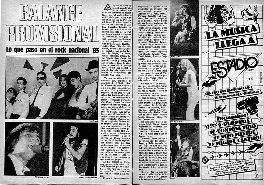 Balance provisional - Lo que pasó en el rock nacional '83 c83eb06c b70e 405e 95c2 915e794e4dc3