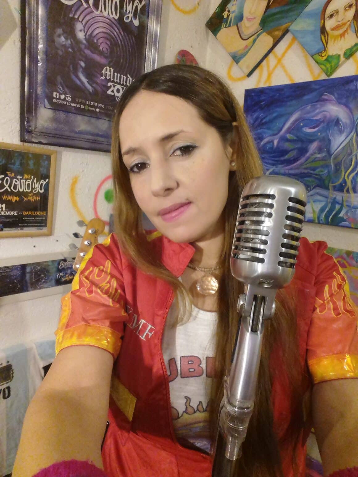 María Fernanda Aldana - María Fernanda Aldana fue cantante y bajista de El Otro Yo. María Fernanda Aldana