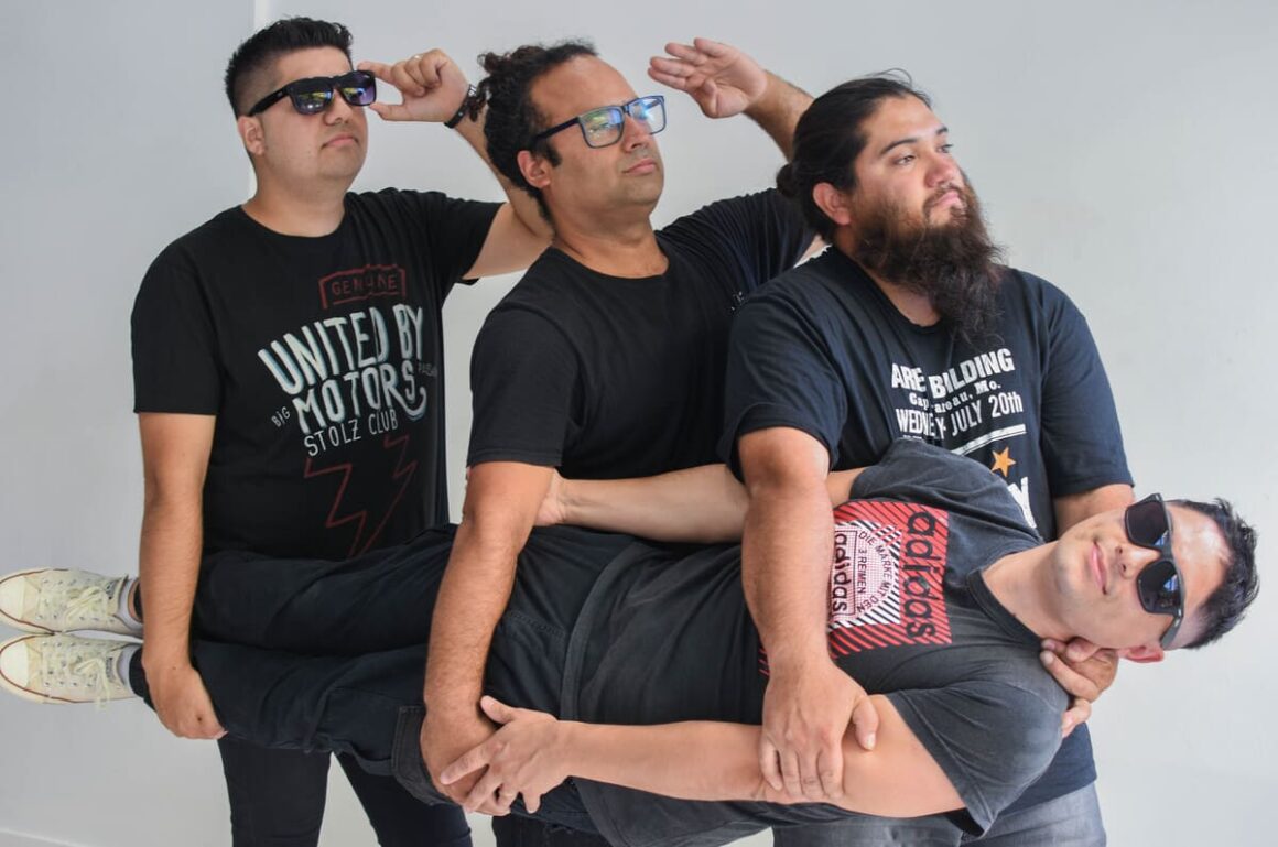 Punto Aparte: “Es una canción combativa, desde la letra hasta la música” - Punto Aparte! está integrado por Cristian Vidal (voz principal y guitarra); Damián Ávila (teclado y coros); Leonardo Vega (batería y programación); y Marcos Igor (bajo y coros). Punto Aparte. Foto de prensa